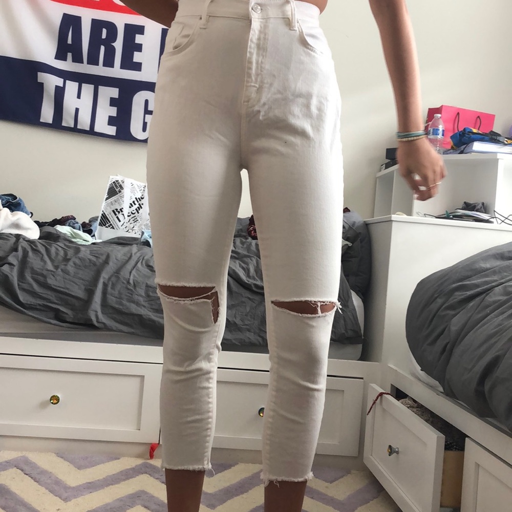 Urban outfitters white jeans